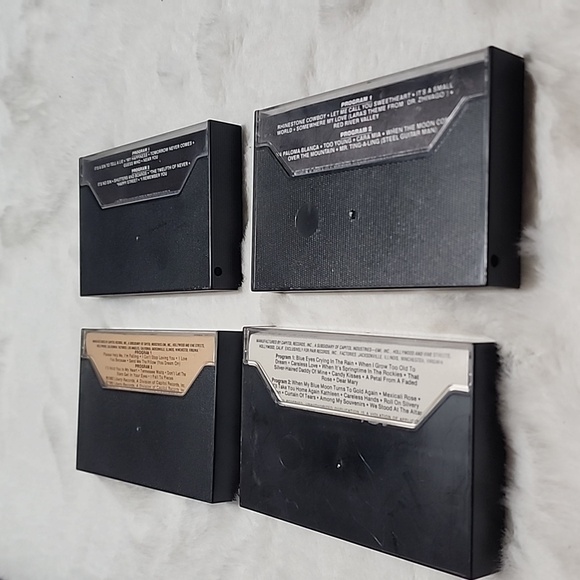 SLIM WHITMAN ( 4 - CASSETTES ) . NON TESTED. - Picture 2 of 10